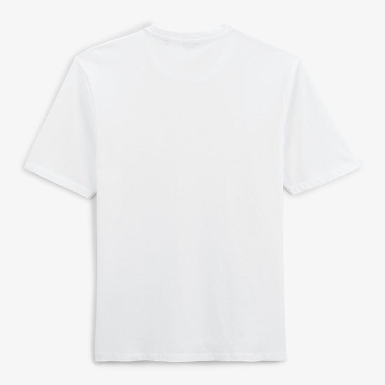 Serge Blanco T-shirt Manches Courtes Tim Blanc Avec Poche Poitrine Blanc