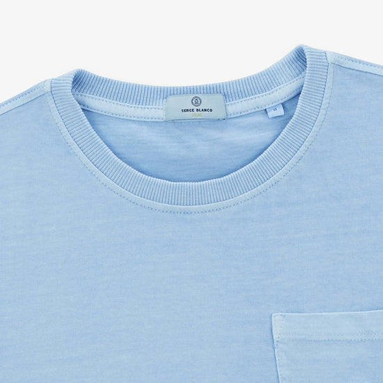 Serge Blanco T-shirt Manches Courtes Tim Junior Bleu Ciel