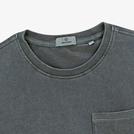 Serge Blanco T-shirt Manches Courtes Tim Junior Gris Anthracite