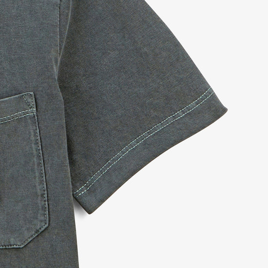 Serge Blanco T-shirt Manches Courtes Tim Junior Gris Anthracite