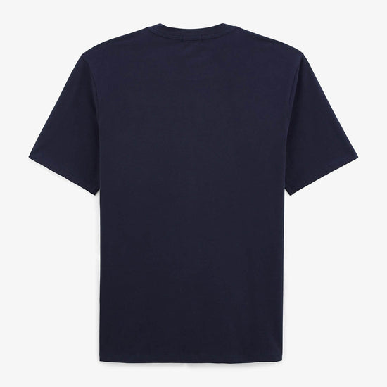 Serge Blanco T-shirt Manches Courtes Trent Broderie Lunettes Dark Navy