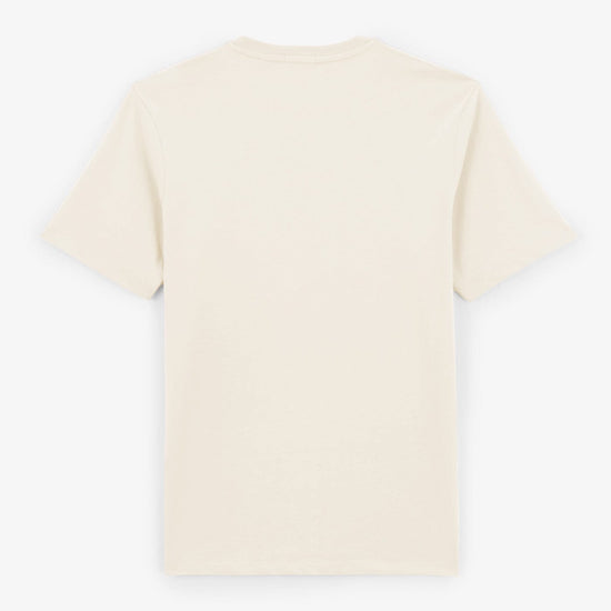 Serge Blanco T-shirt Manches Courtes Turin Imprimé SERGE Blanc Latte