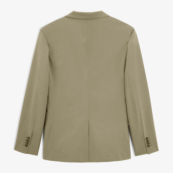 Serge Blanco Veste Blazer Simonni En Coton Vert Teck