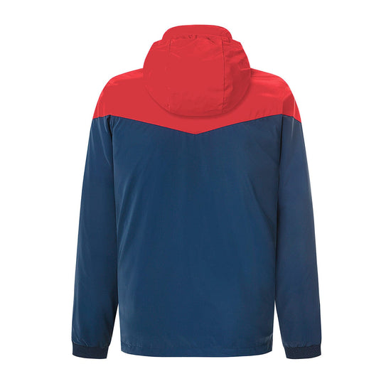 Serge Blanco Veste Coupe-vent Junior Bicolore Bleu Marine