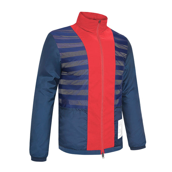 Serge Blanco Veste Coupe-vent Junior Bicolore Bleu Marine