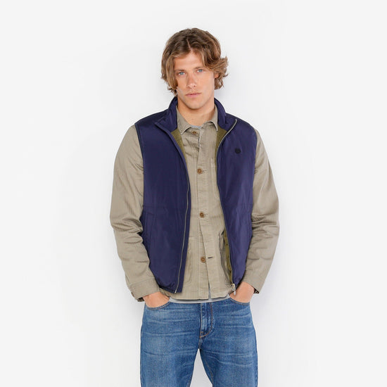 Serge Blanco Veste Sans Manches Daytona Ultralight Dark Navy