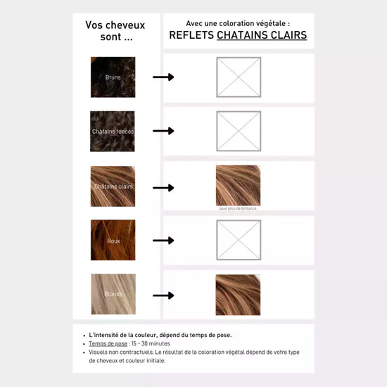 serge d'estel Coloration Végétale Châtain Clair