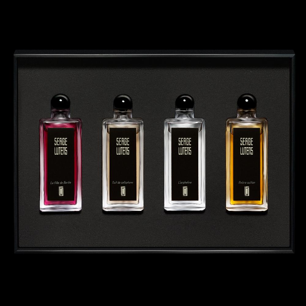 serge lutens Collection noire miniature set 4x5ml