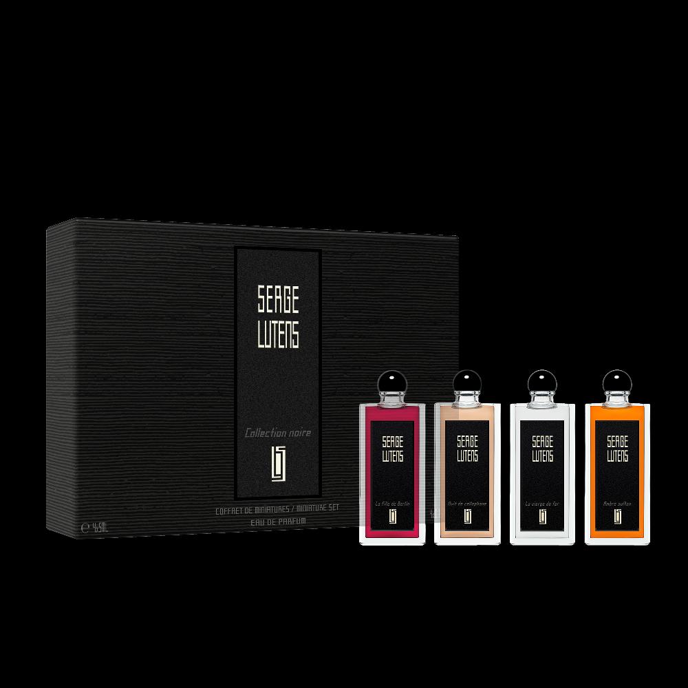 serge lutens Collection noire miniature set 4x5ml