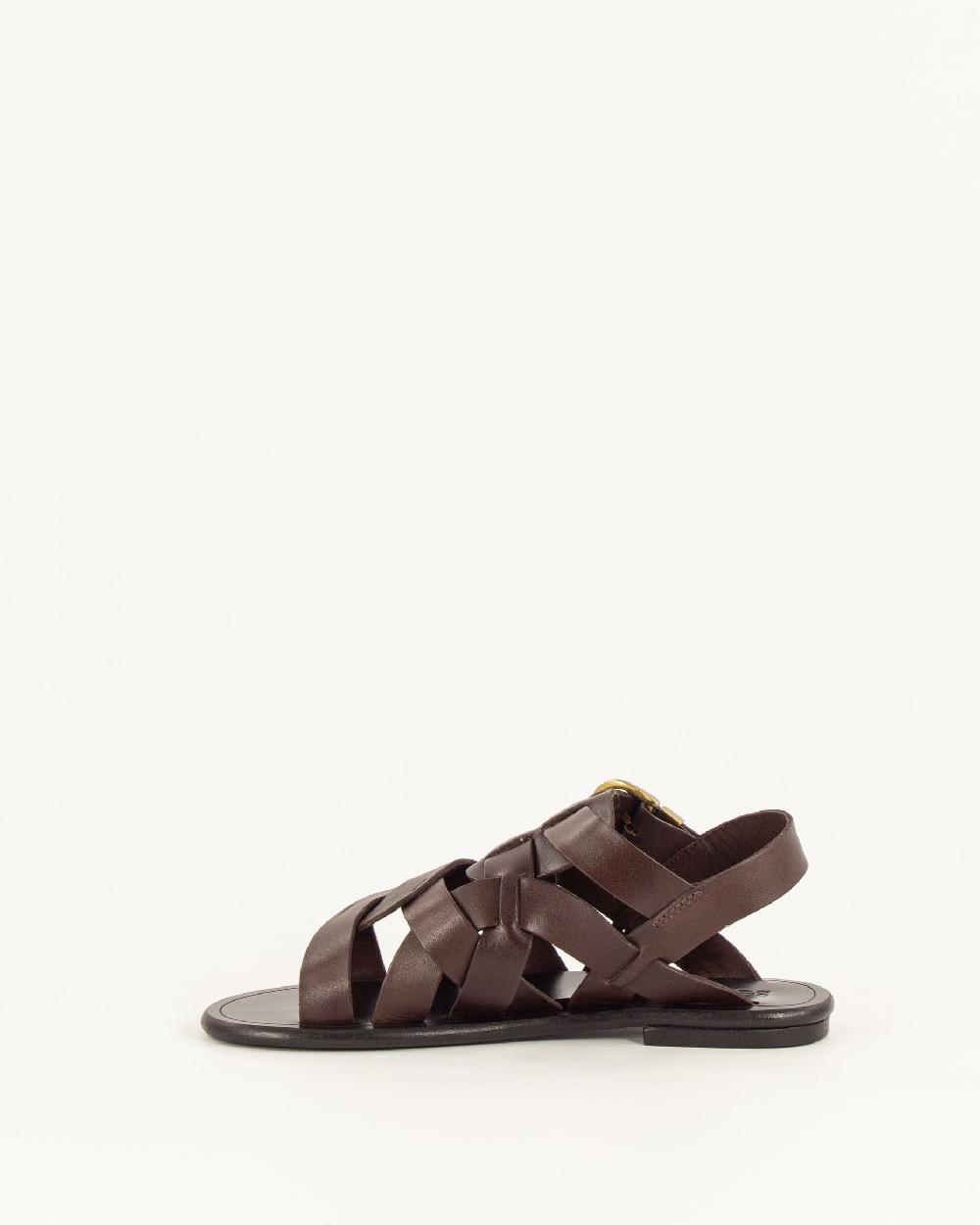 Sessun ALVOR Dark Brown Leather