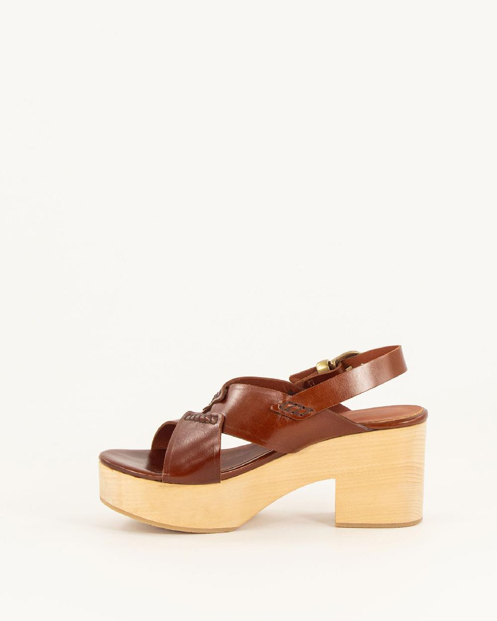 Sessun BHAWAN Cognac Leather