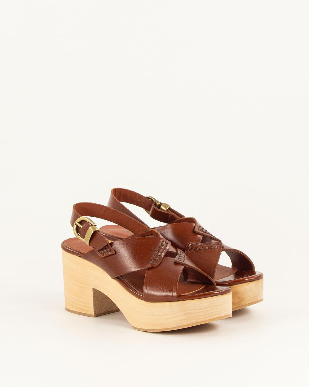 sessun BHAWAN Cognac Leather