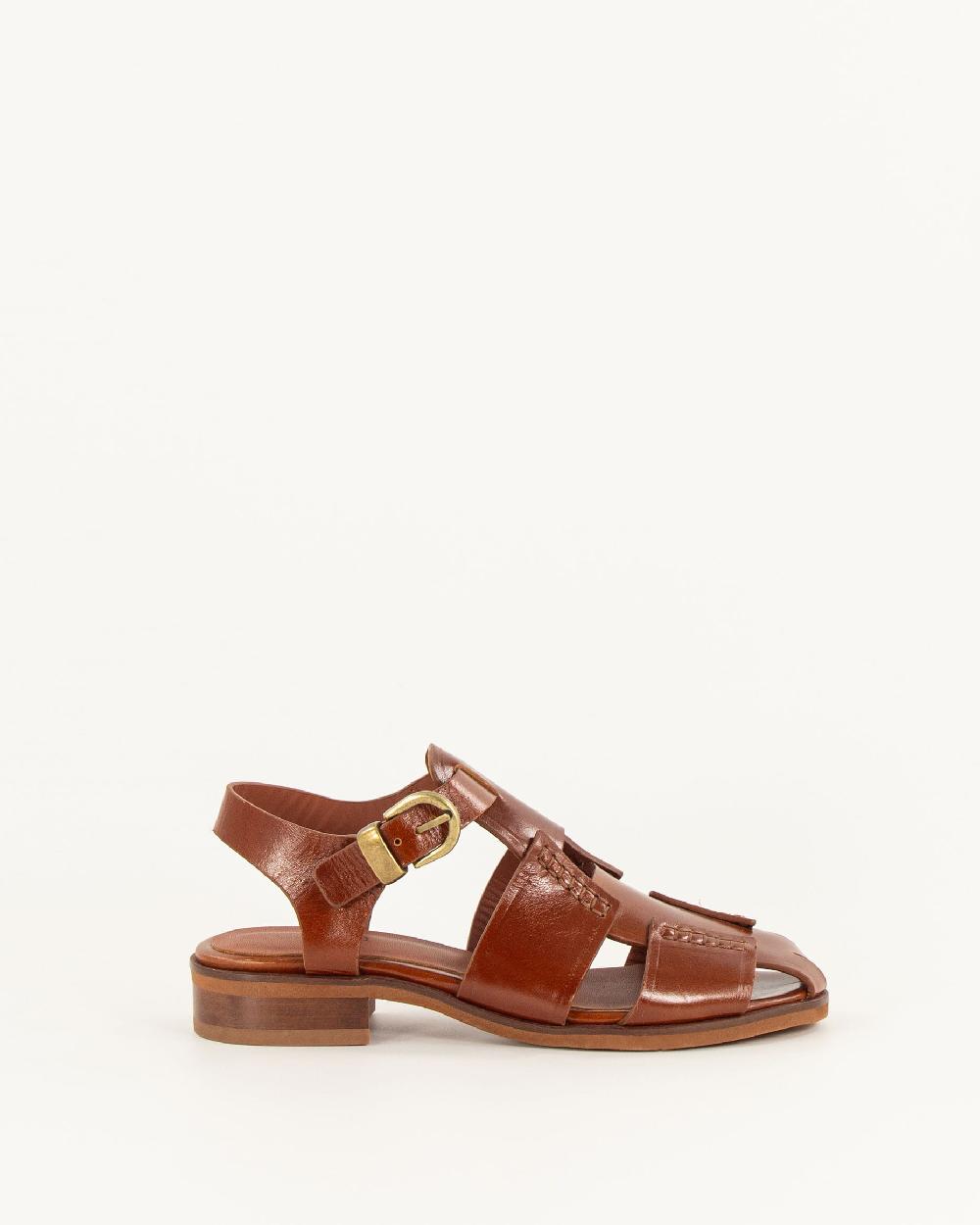 Sessun CUDILLERO Cognac Leather