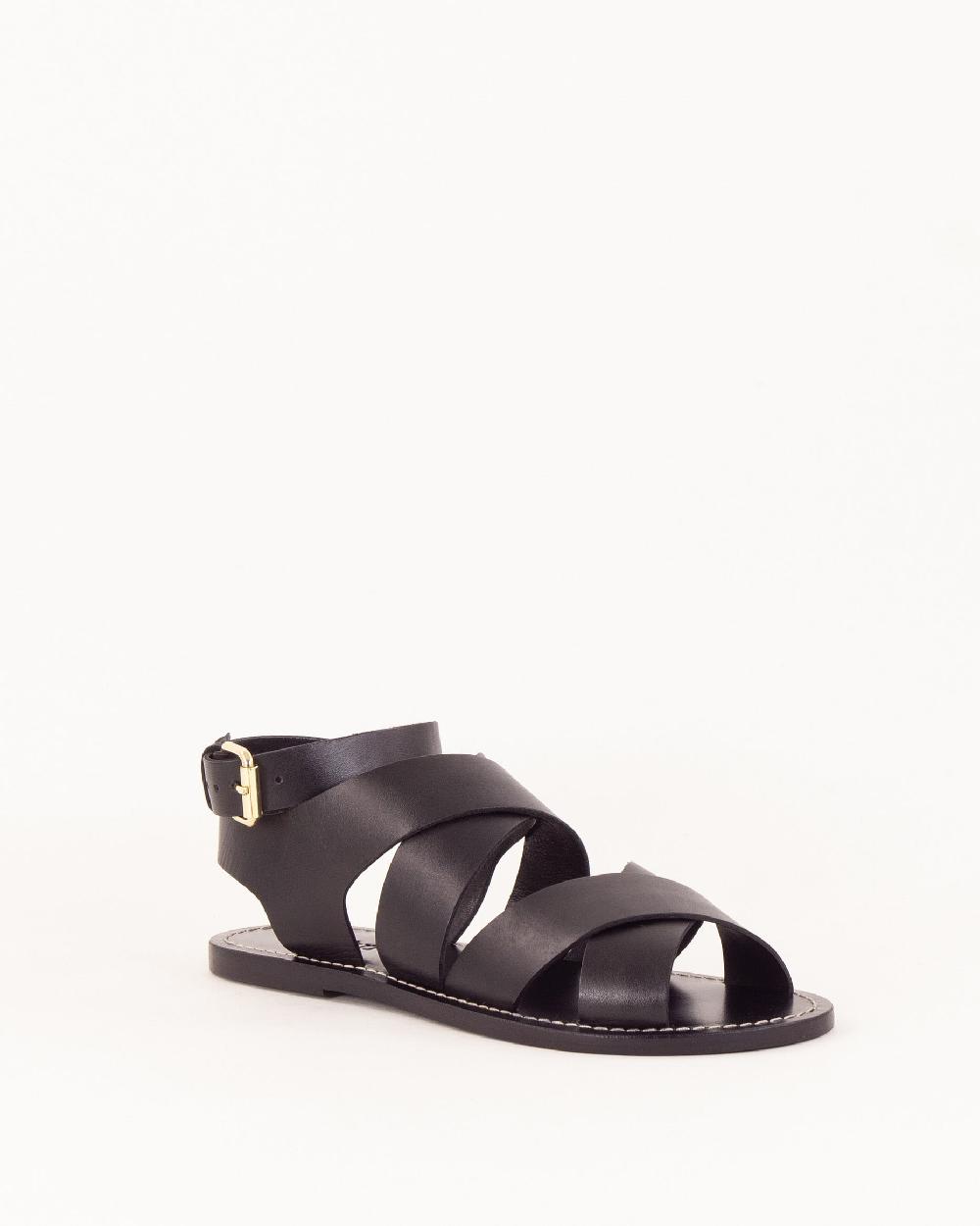 Sessun DAKLA Black Leather