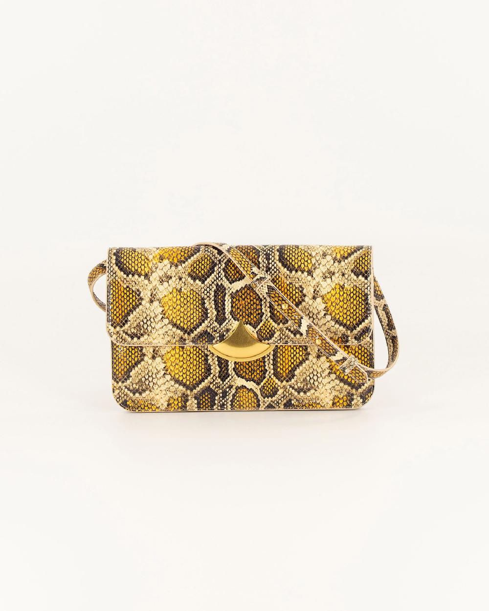 sessun DIVILUZ POUCH Yellow Python