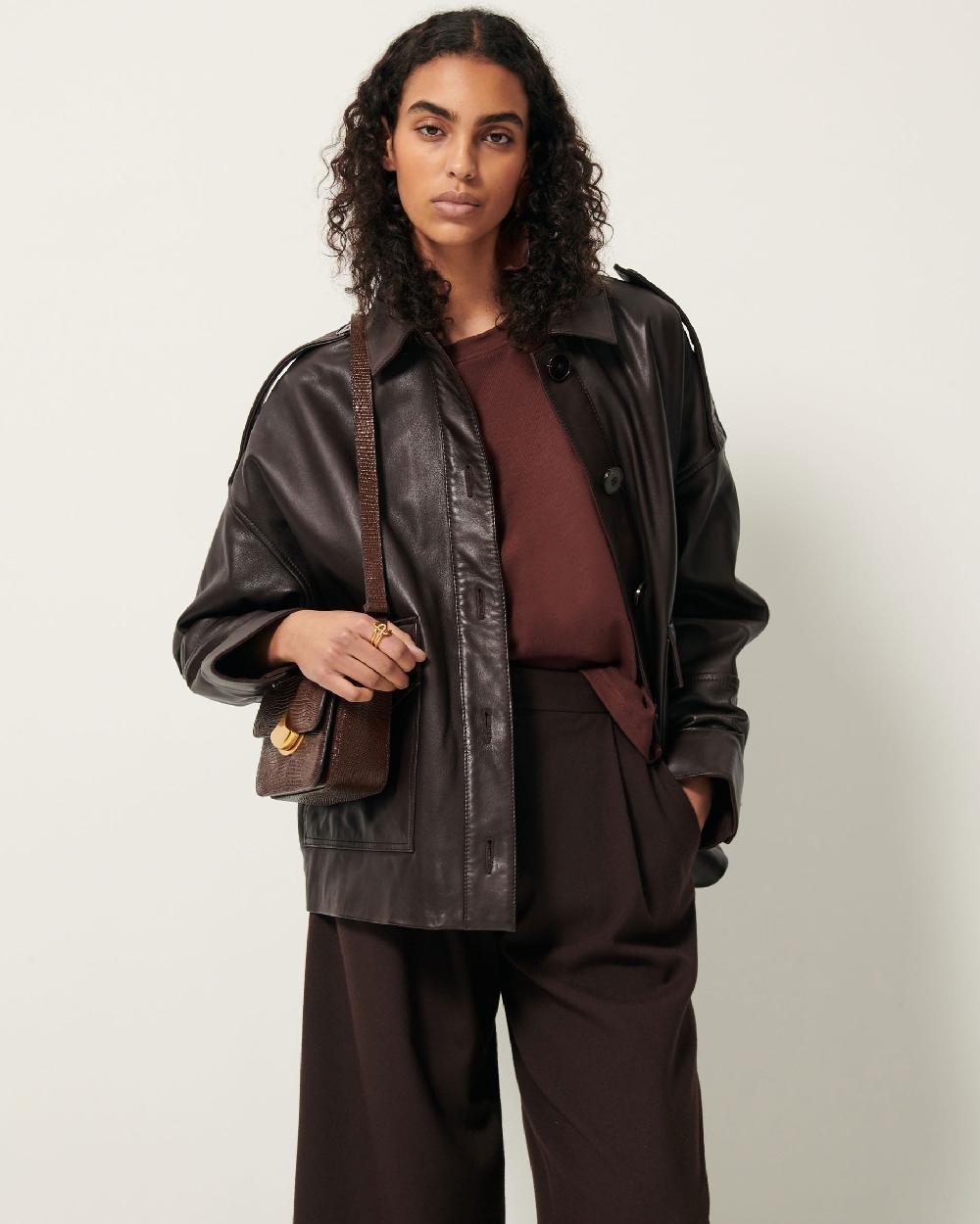 Sessun HARRIBOYD Coffee Leather