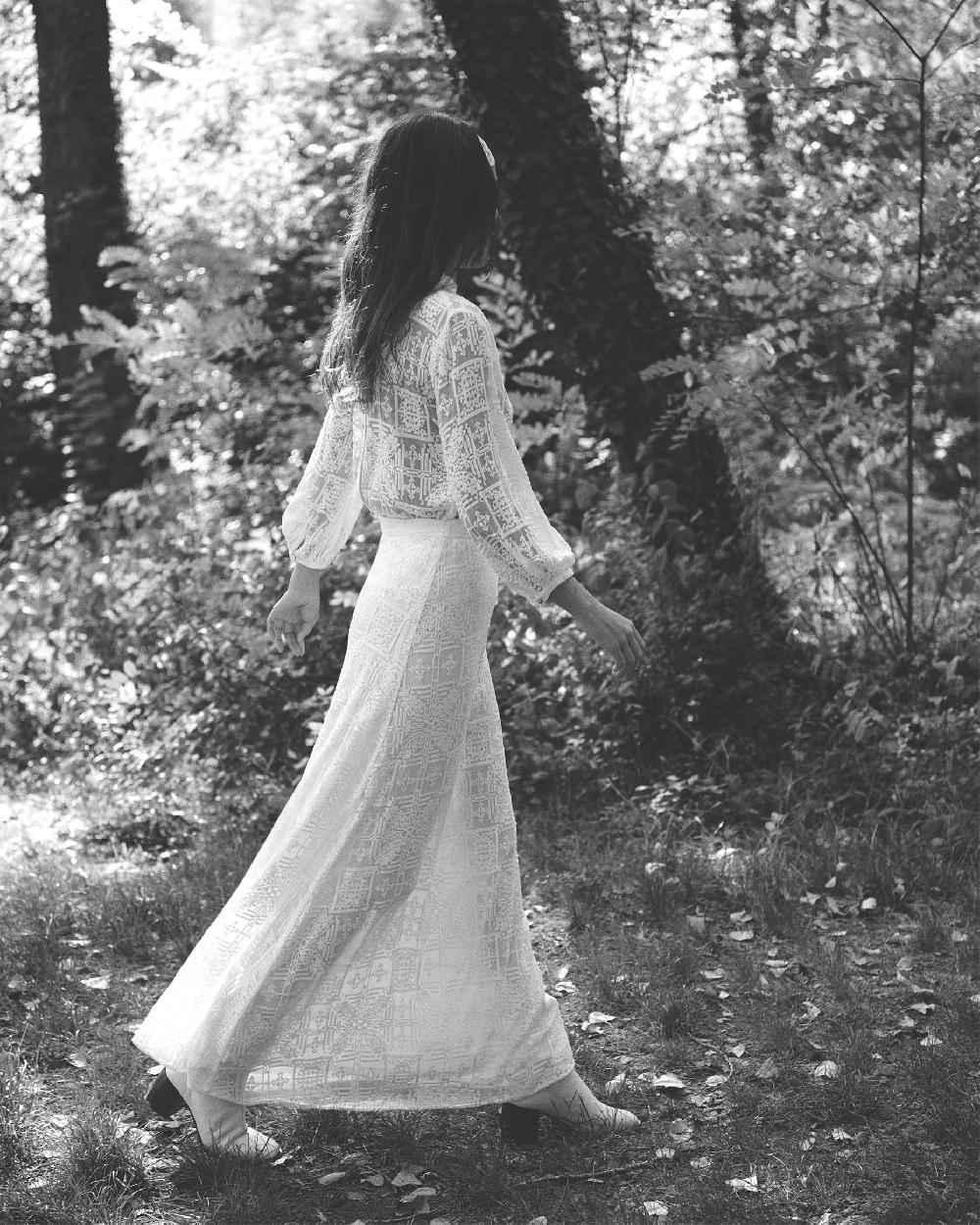 sessun Jupe ETERNITY-Antic White