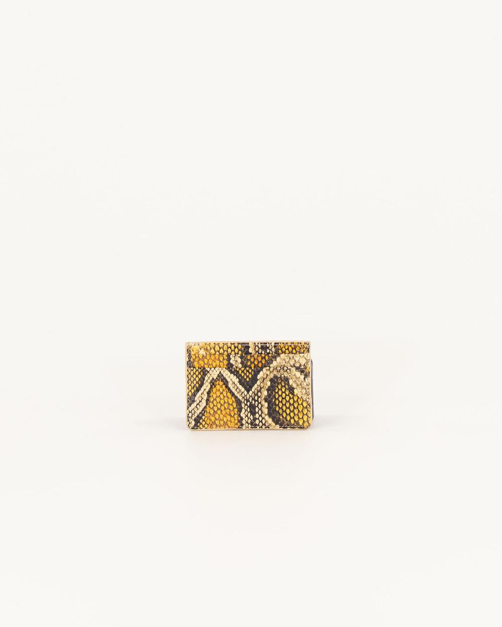 Sessun LUZI CARD Yellow Python