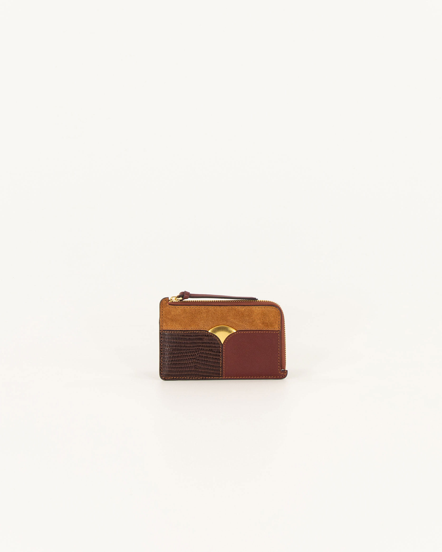 sessun LUZI PURSE Brown Patch