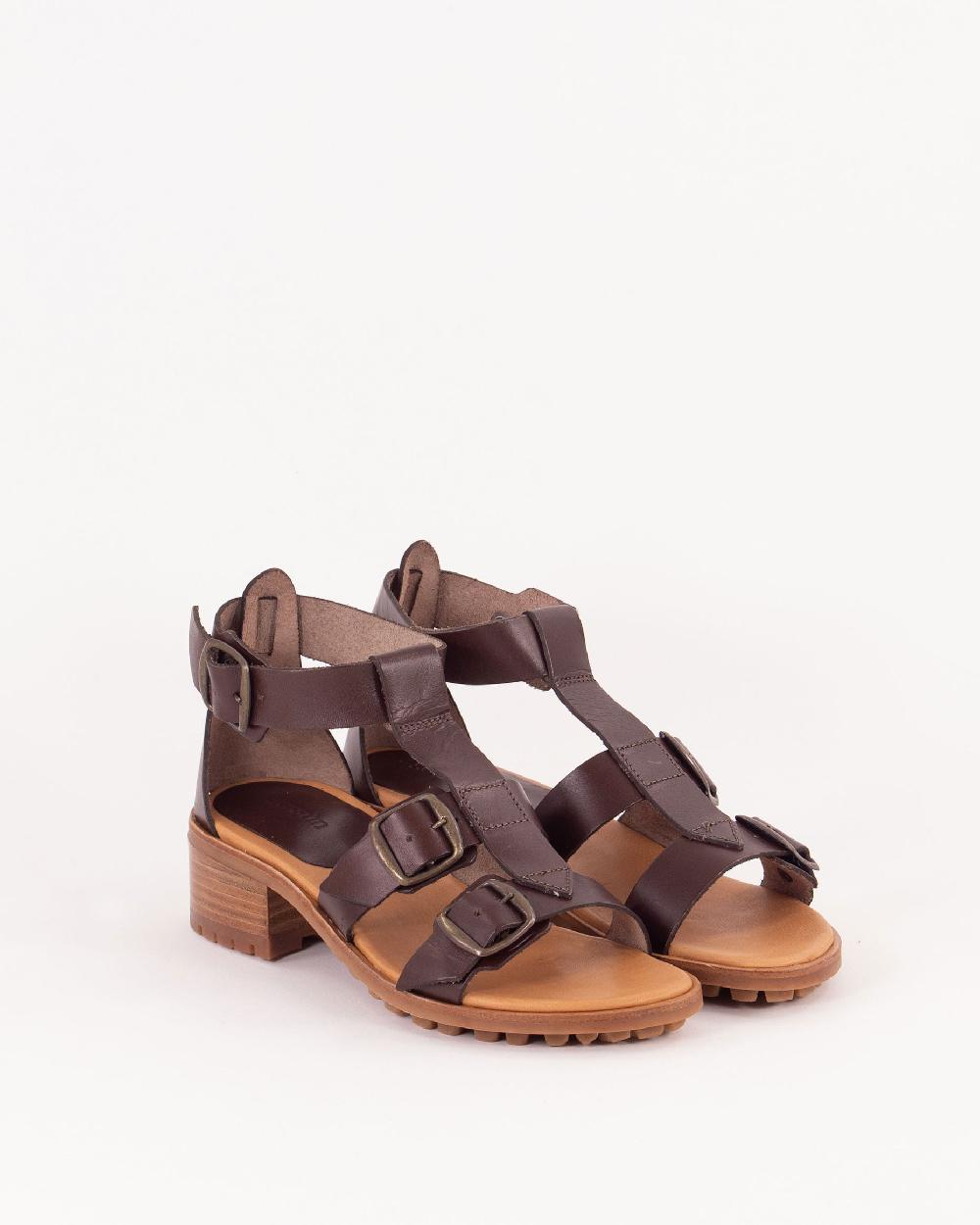 sessun OULANKA Dark Brown Leather