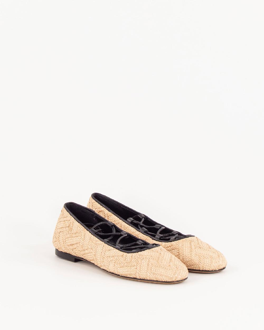 sessun PINA RAFFIA Black Natural