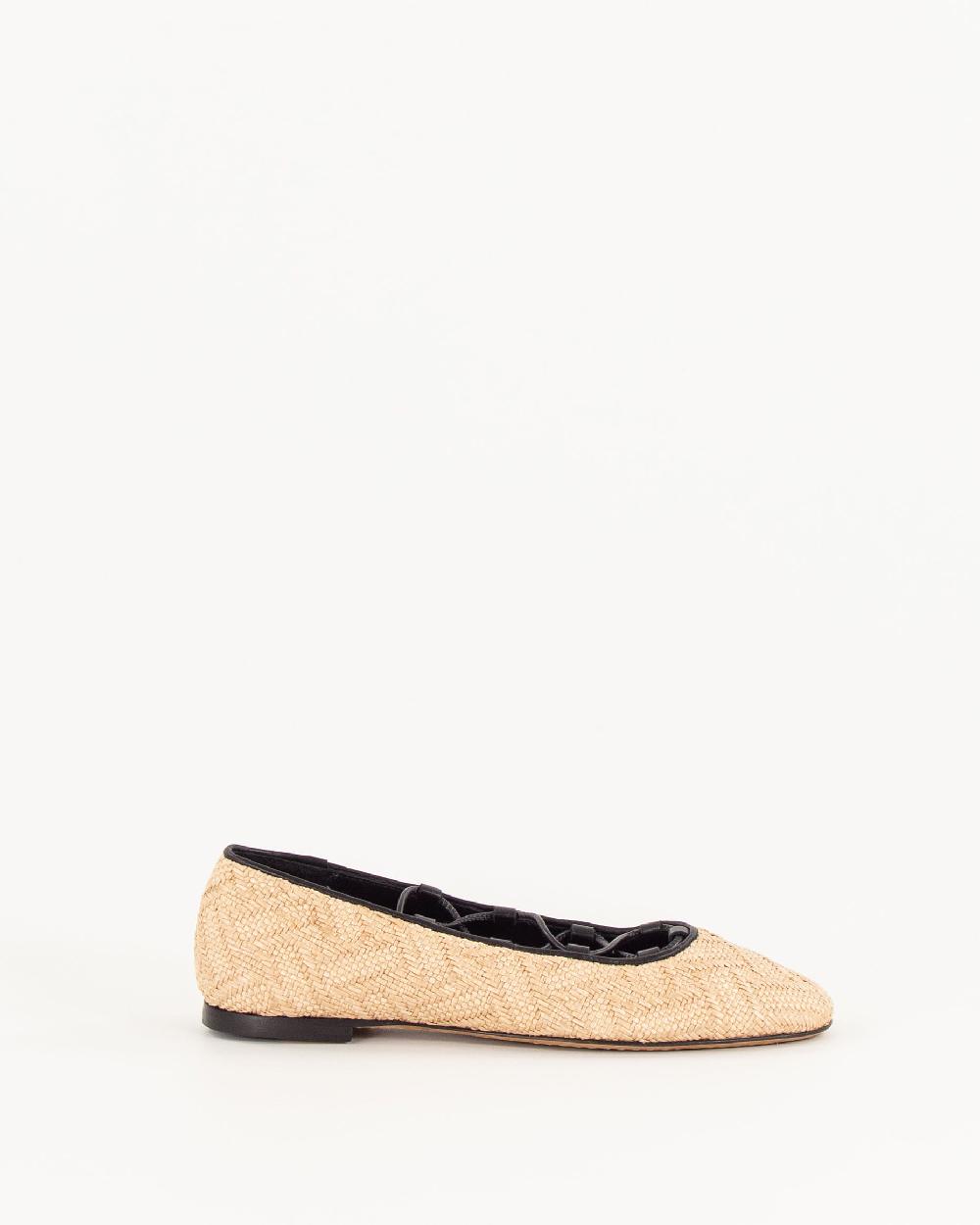 Sessun PINA RAFFIA Black Natural
