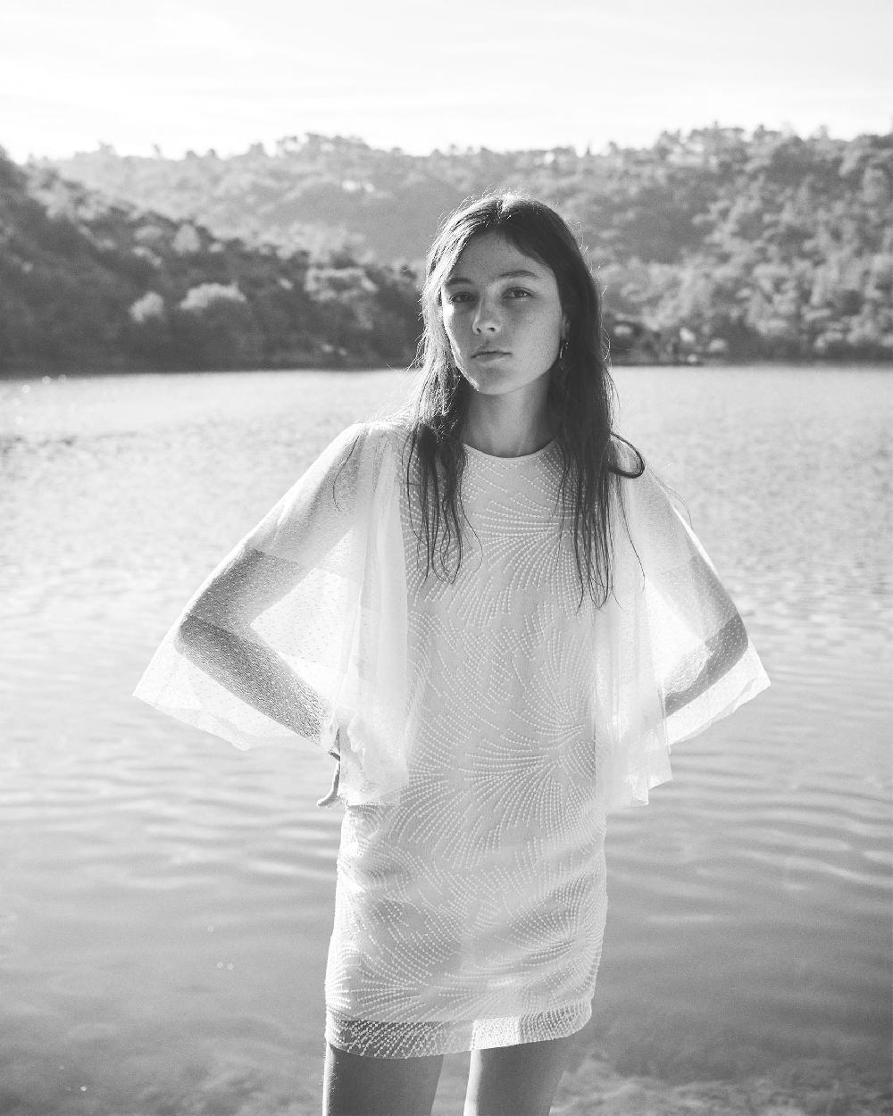 sessun Robe COLOMBA-Antic White