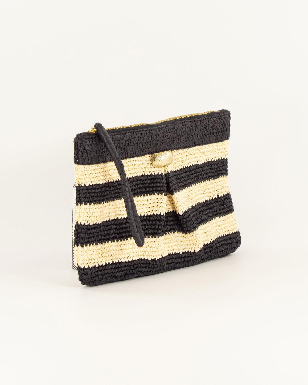 Sessun TALAA POUCH Black Natural