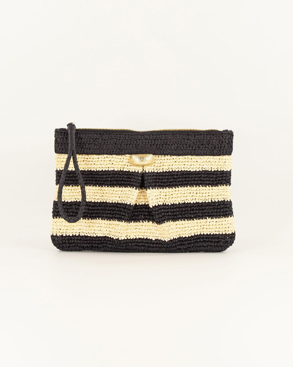 sessun TALAA POUCH Black Natural