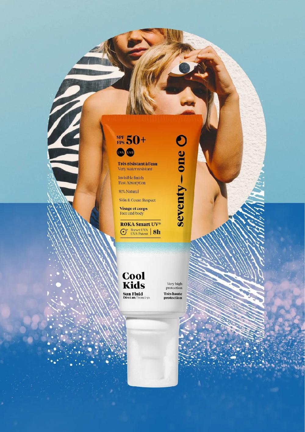 seventyone percent Cool Kids SPF50+ 100ml