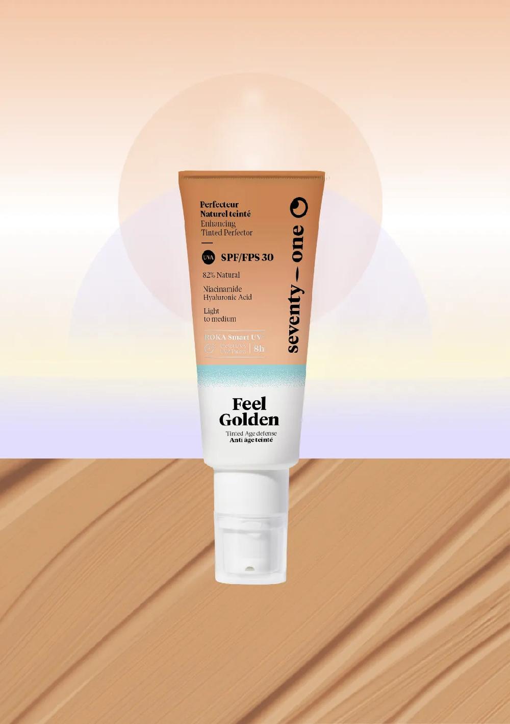 seventyone percent Feel Golden SPF30 40ml