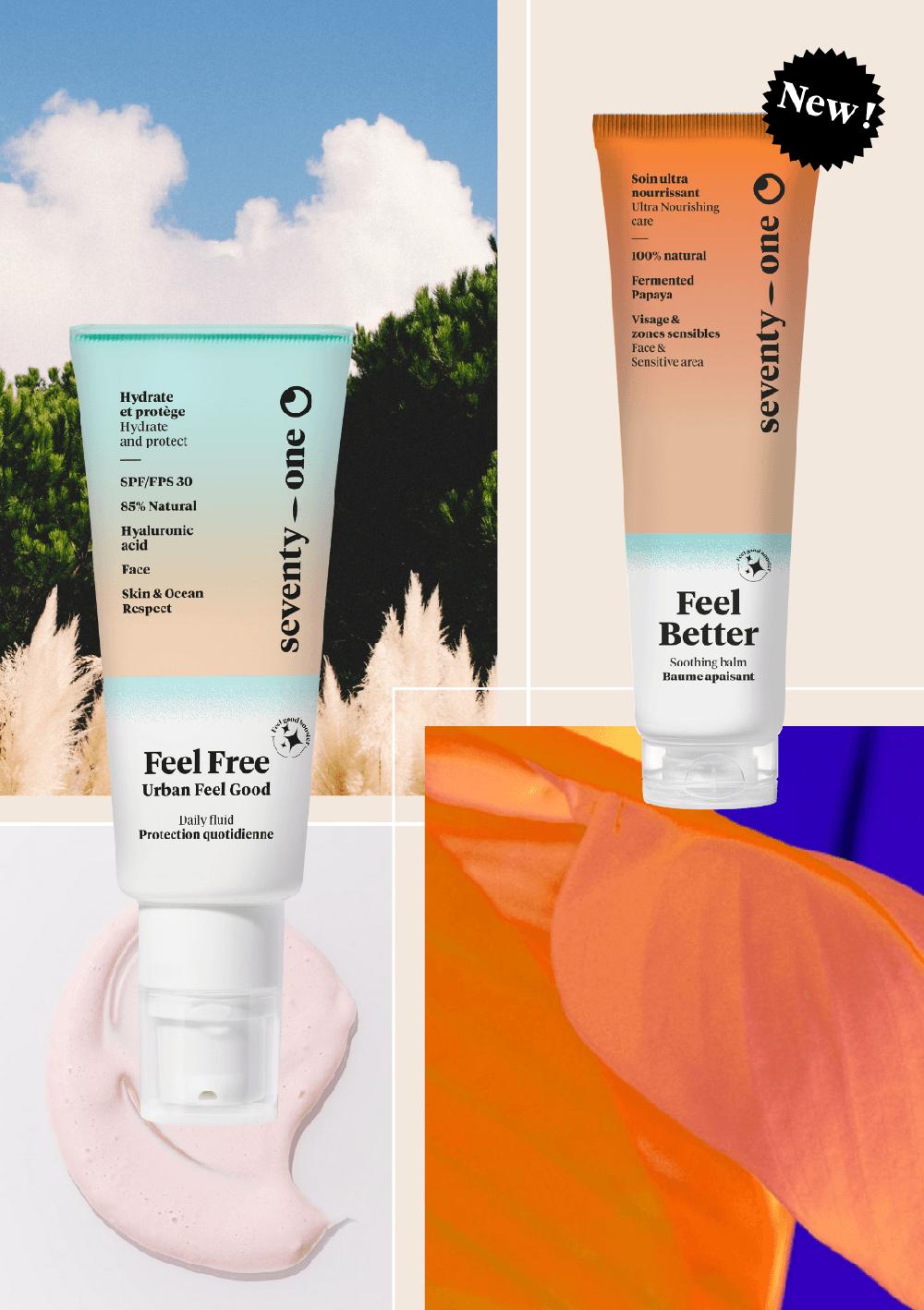 seventyone percent Routine Soin Visage Jour/Nuit