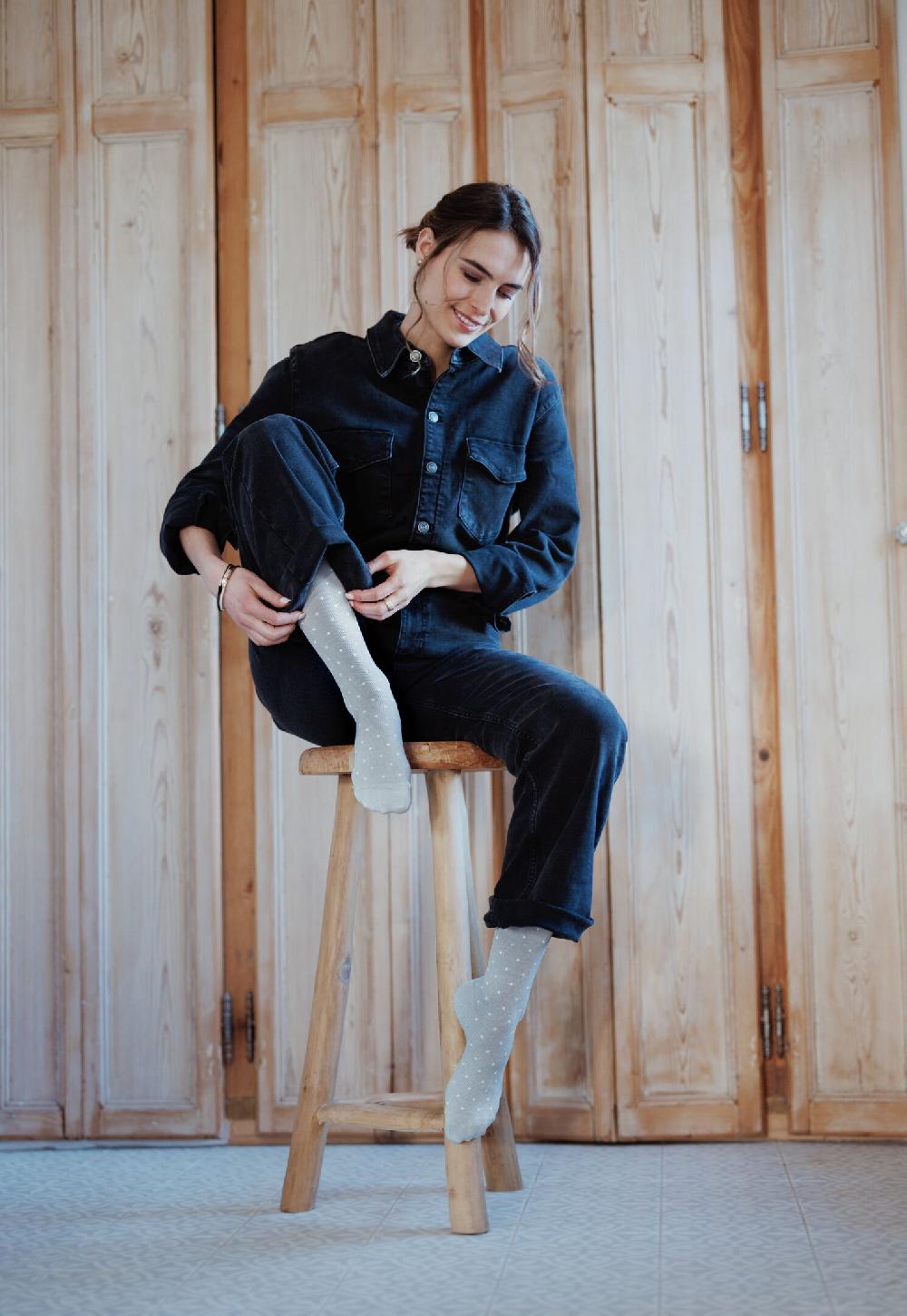 sigvaris Motifs Pois - Edition Limitée - Chaussettes de contention