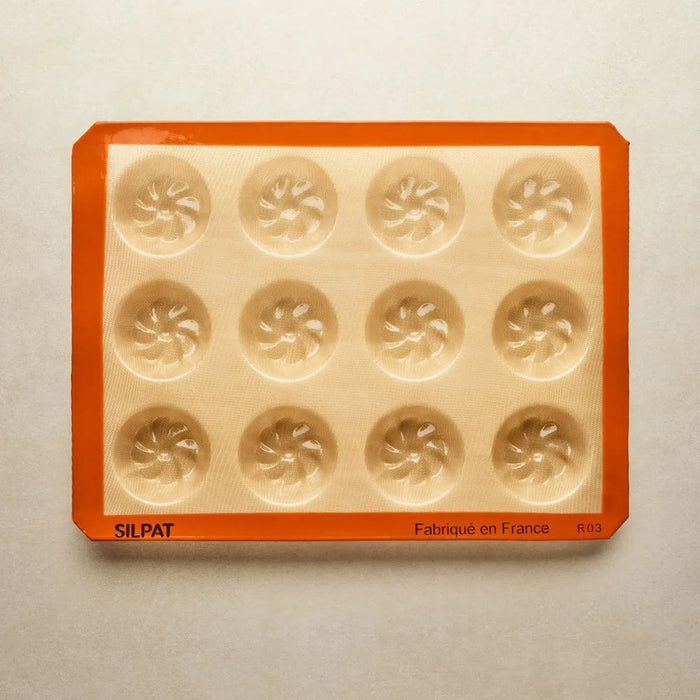 silpat Moule 12 marguerites silpat Moule 12 marguerites