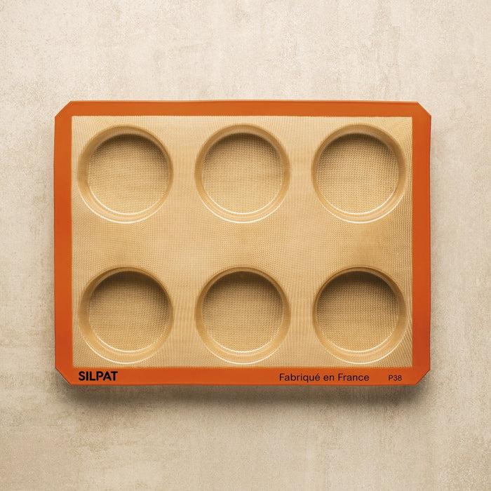 silpat Moule 6 grands ronds silpat Moule 6 grands ronds