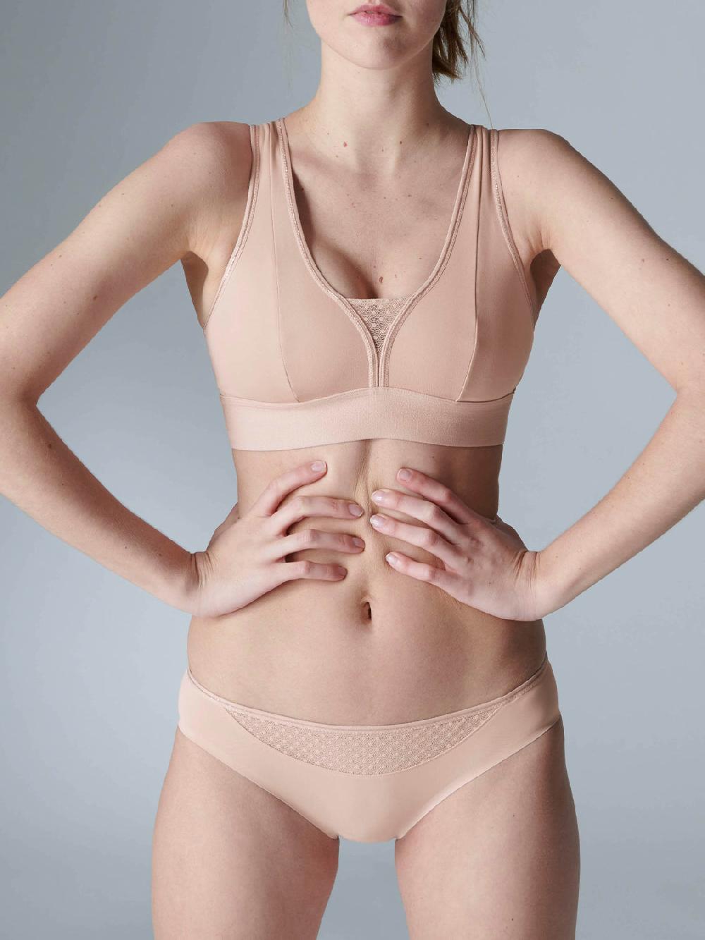 Simone Pérèle Brassière De Sport Sans Armatures - Rose Yogi