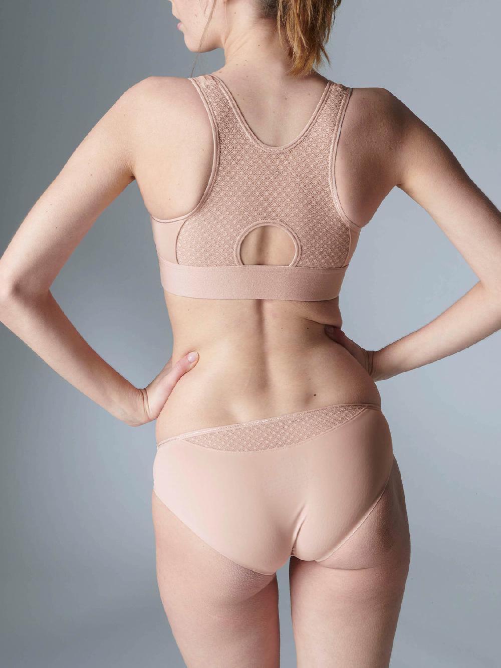 Simone Pérèle Brassière De Sport Sans Armatures - Rose Yogi