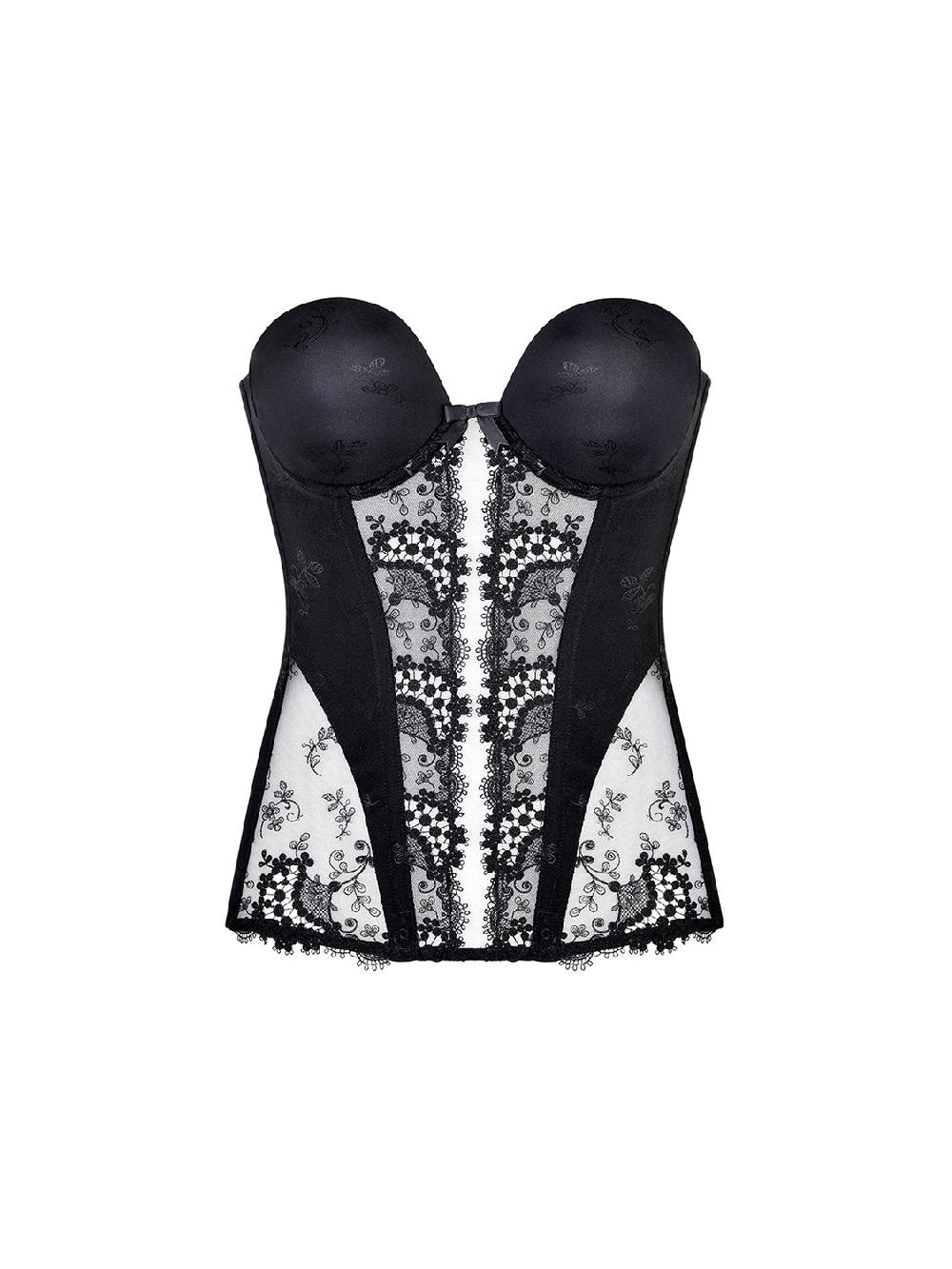 Simone Pérèle Guépière - Noir