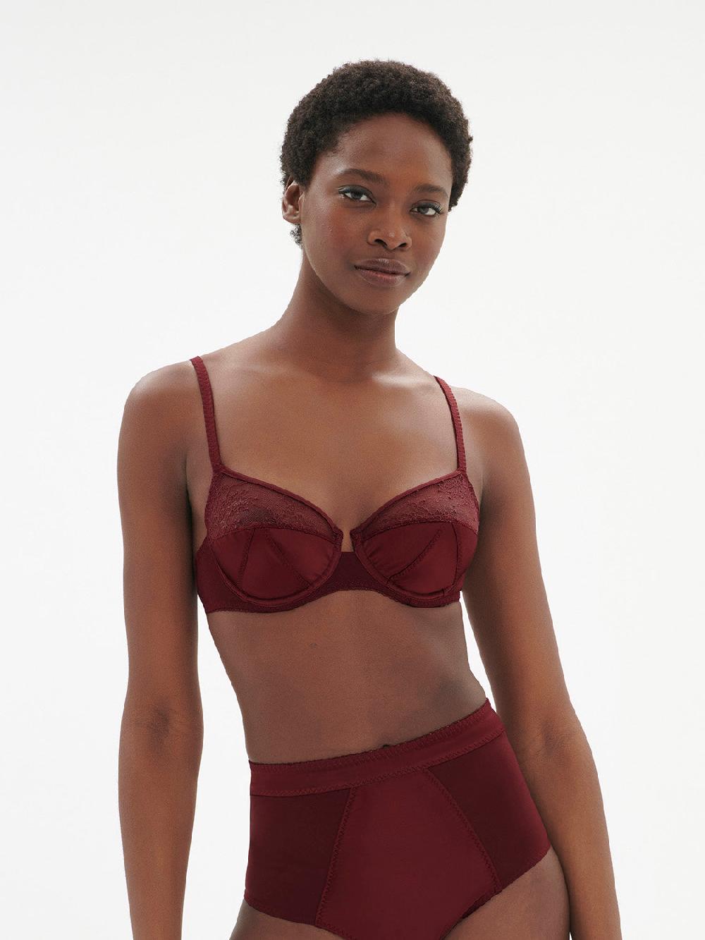 simone pérèle Soutien-gorge armatures - Rouge Obscur simone pérèle Soutien-gorge armatures - Rouge Obscur