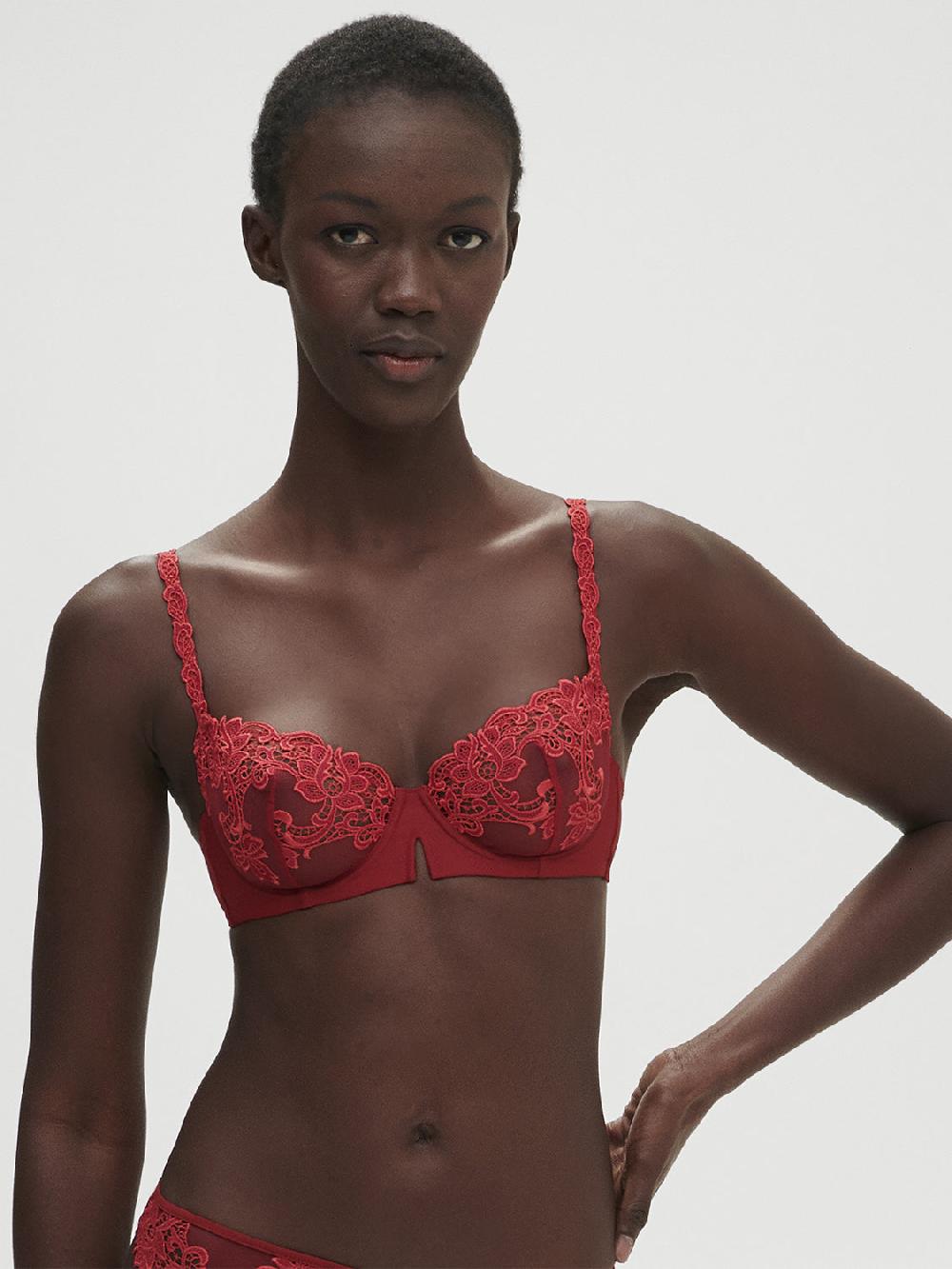 simone pérèle Soutien-gorge corbeille - Lipstick