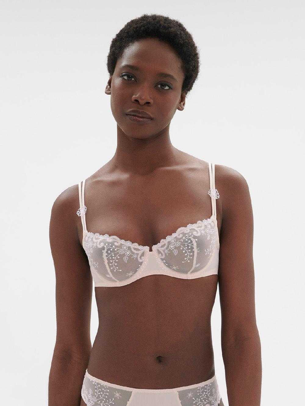 simone pérèle Soutien-gorge corbeille - Poudre