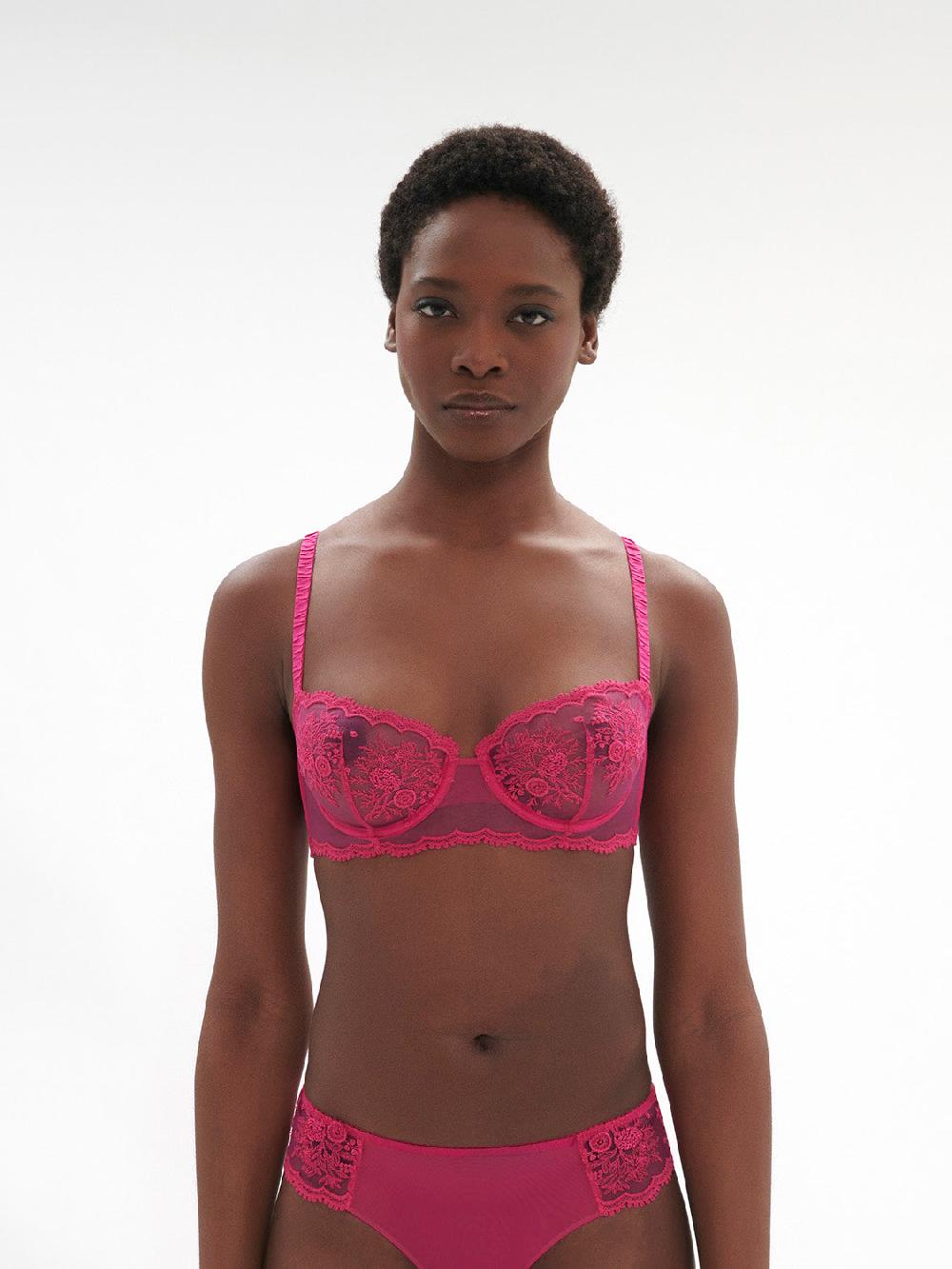 Simone Pérèle Soutien-gorge Corbeille - Rose Disco