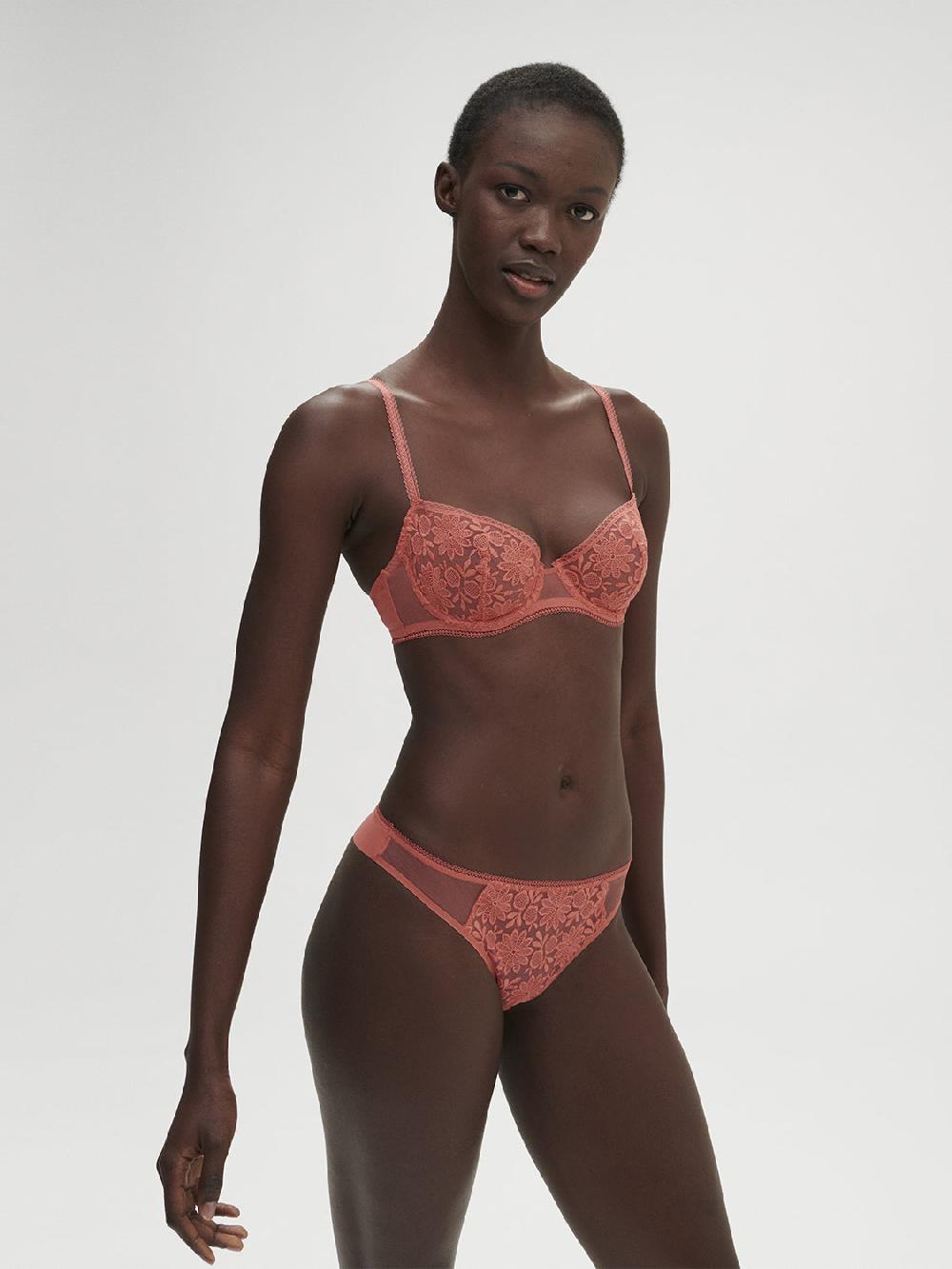 Simone Pérèle Soutien-gorge Corbeille - Rose Texas