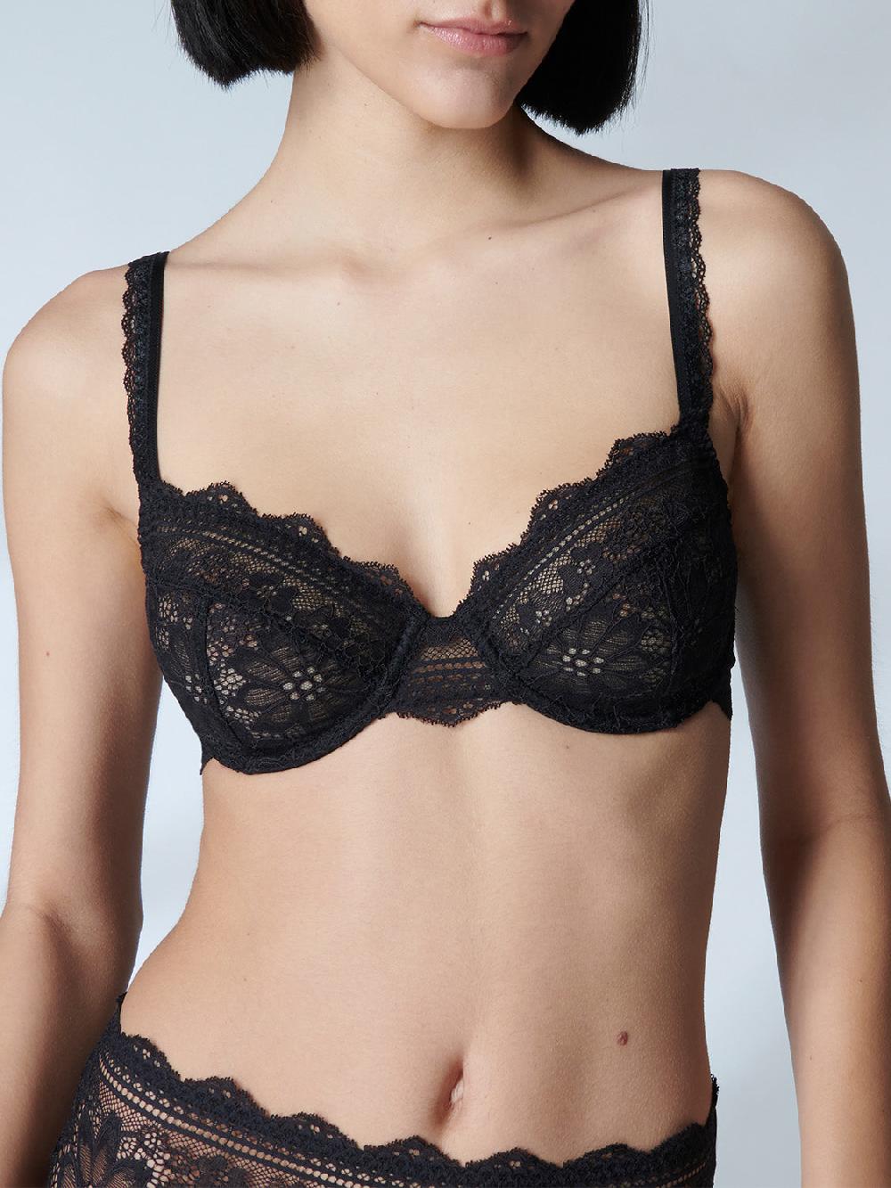 simone pérèle Soutien-gorge emboitant - Noir