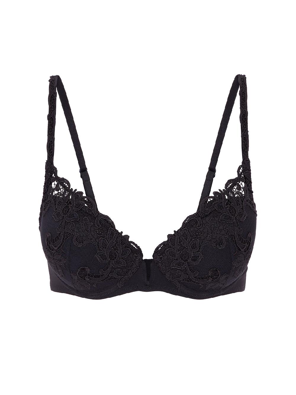 Simone Pérèle Soutien-gorge Push-up - Noir/Noir