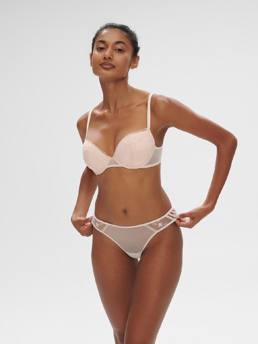 Simone Pérèle Soutien-gorge Push-up - Poudre Pétale