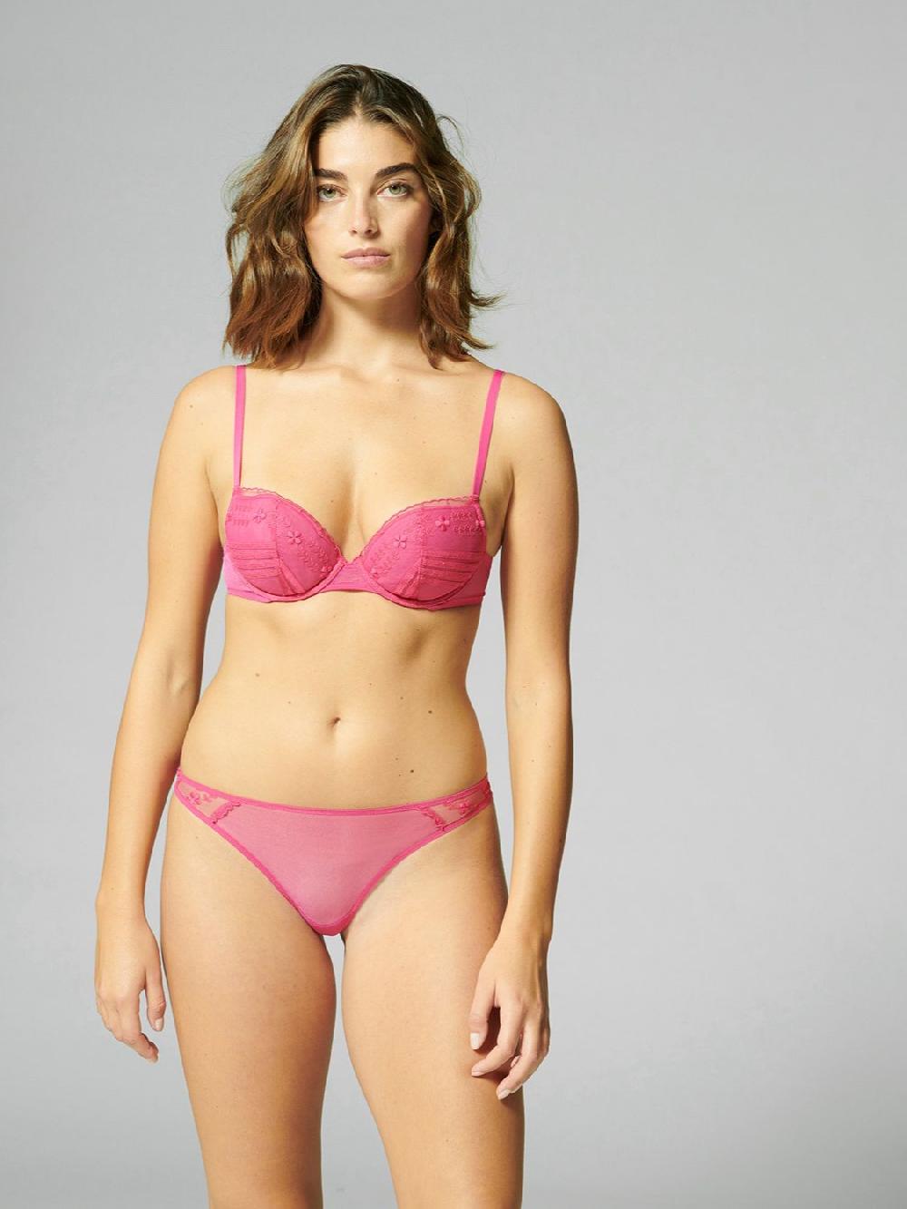 Simone Pérèle Soutien-gorge Push-up - Rose Disco