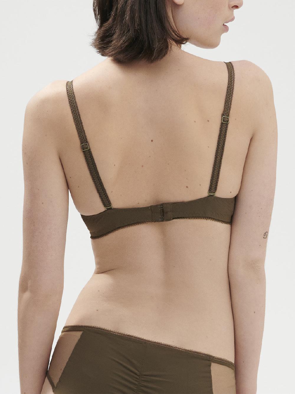 Simone Pérèle Soutien-gorge Push-up - Vert Nomade