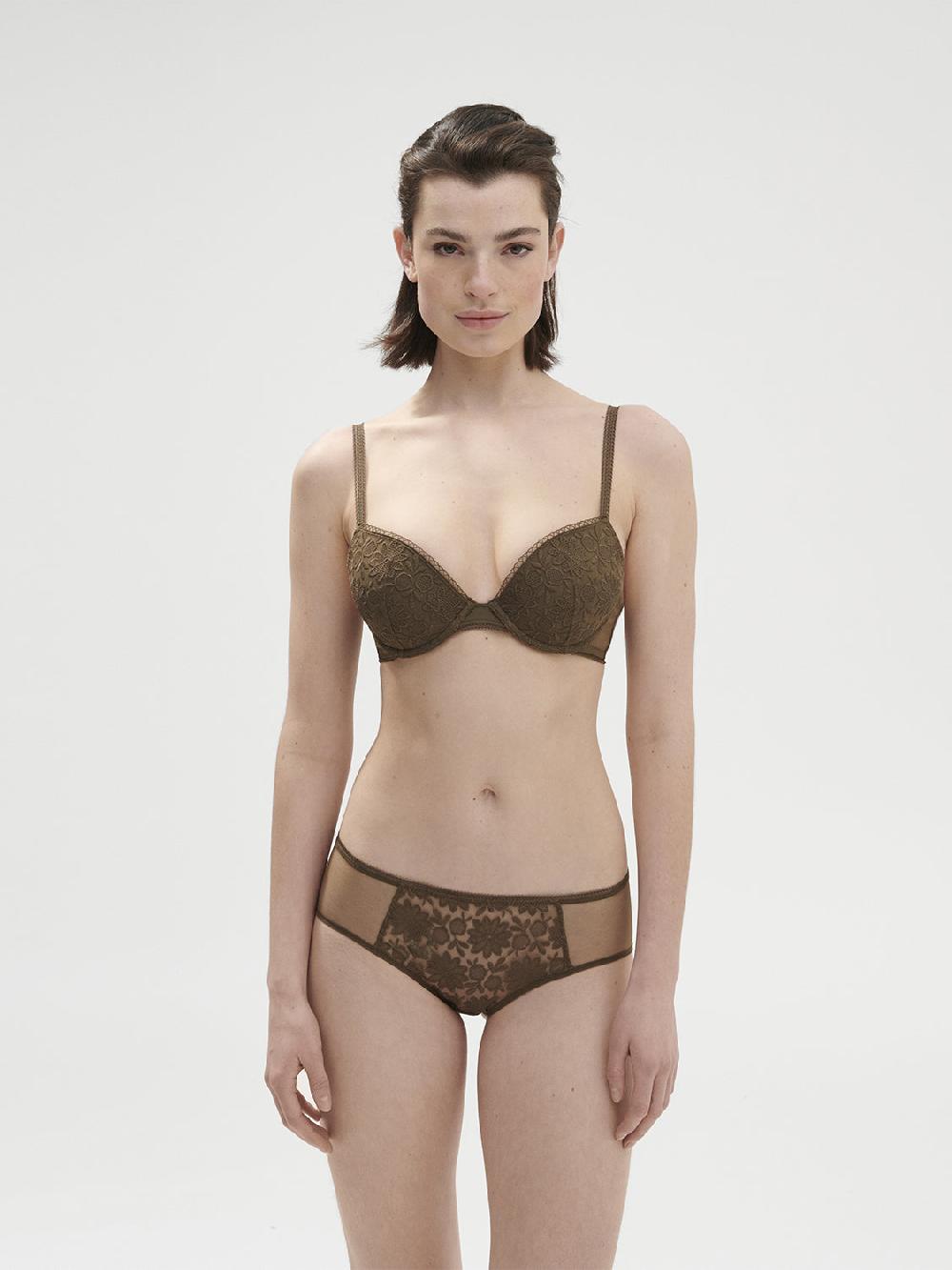 Simone Pérèle Soutien-gorge Push-up - Vert Nomade