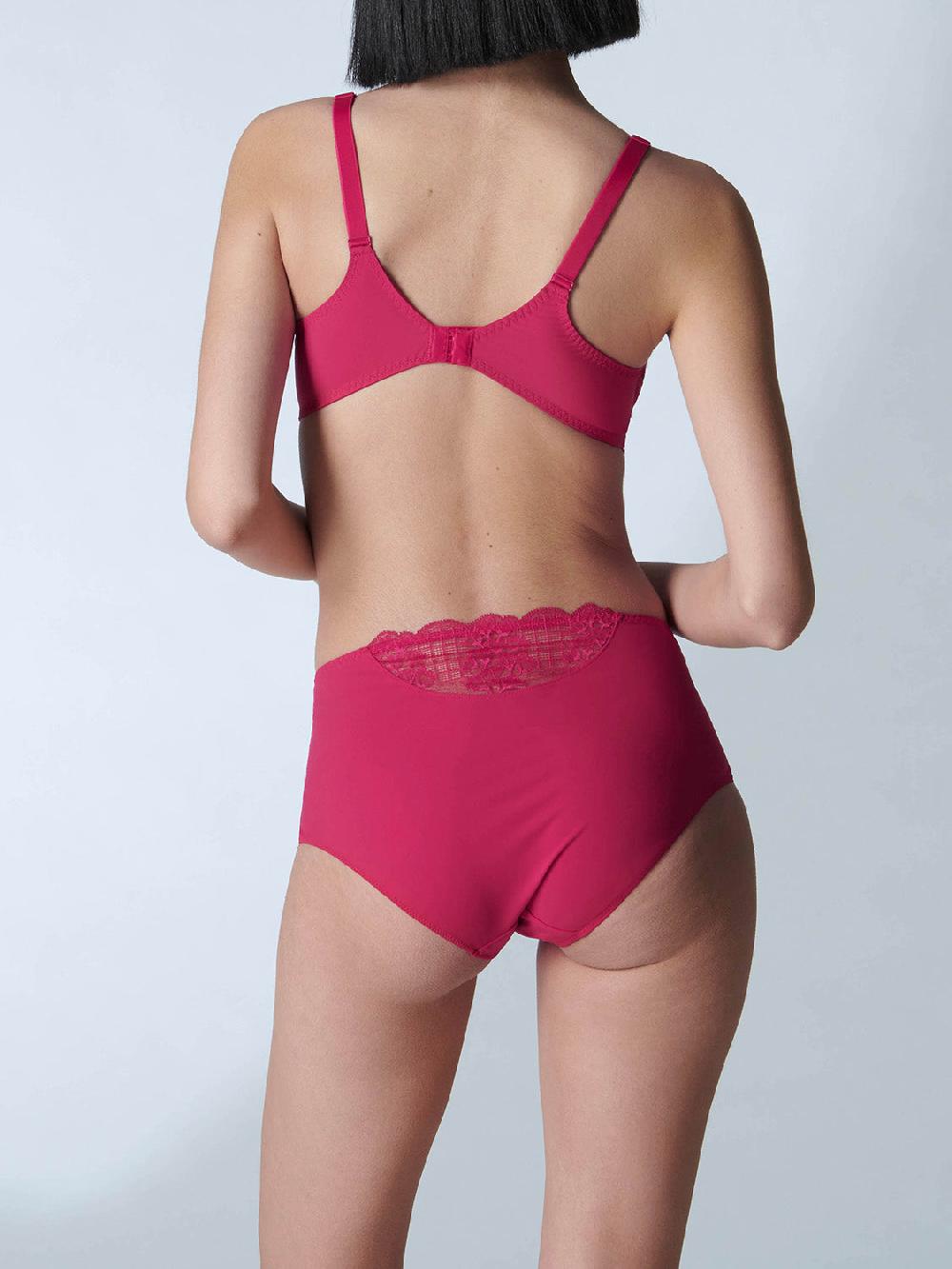 Simone Pérèle Soutien-gorge Avec Armature Decollete Carre - Cranberry